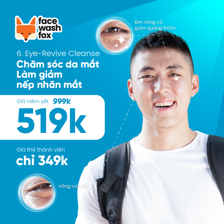 Chăm sóc da mắt và làm giảm nếp nhăn mắt